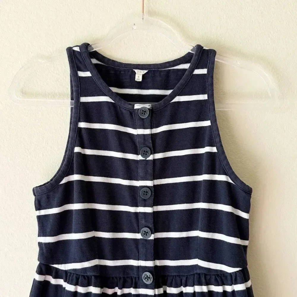 J Crew Nautical Striped A Line Dress